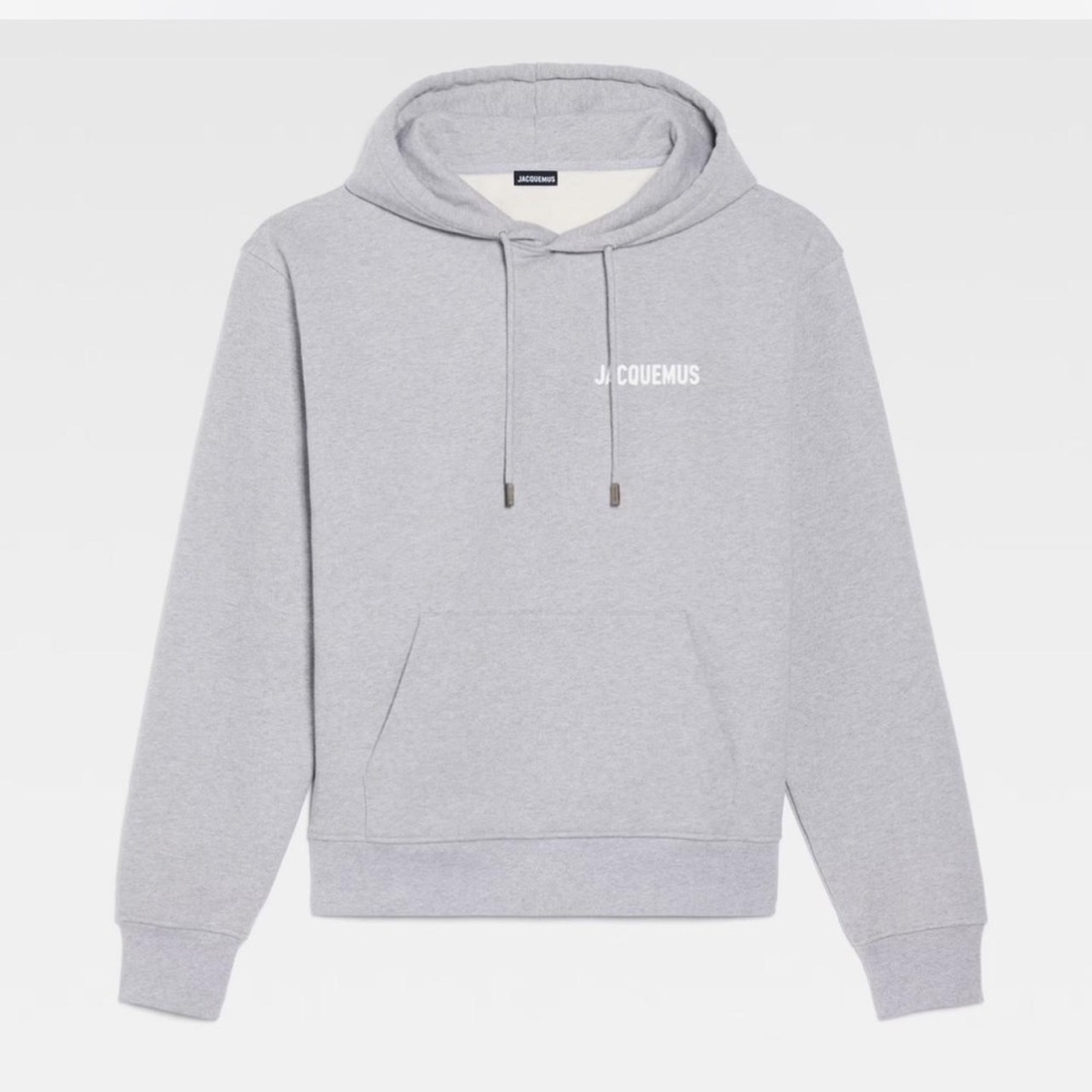 Jacquemus Grey Hoodie Oversized XS